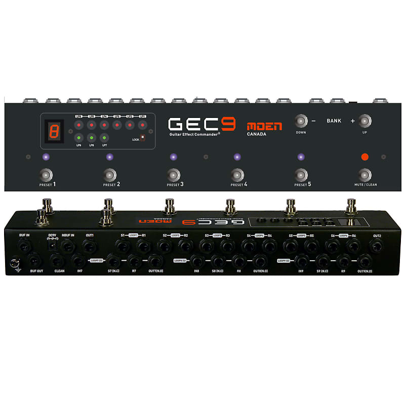 ギター MOEN GEC9 Moen GEC9 V2 - Pedal on ModularGrid