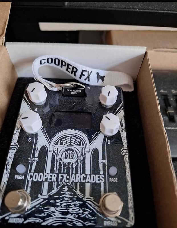 Cooper FX Arcades + Generation Loss cartridge FREE SHIPPING