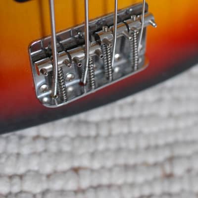 Immagine El Maya Electric Bass Fretless MIJ 1980 Sunburst Jazz Bass Vintage Japan - 16