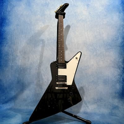 Edwards by ESP E-EX-120D/LH Explorer 2016 Black Left Handed