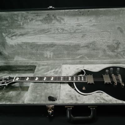 ESP EII ECBB Electric Guitar Satin Black with Case 233 image 5