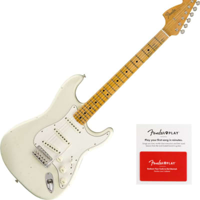 Fender Jimi Hendrix Voodoo Child Journeyman Relic Stratocaster, White Bundle image 1