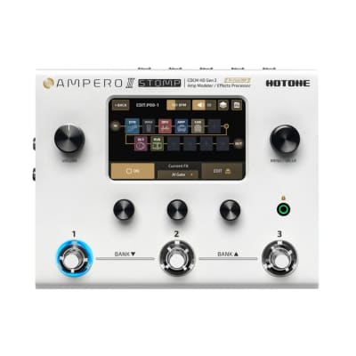 Hotone Ampero II Stomp Modeler and Effects Processor for sale