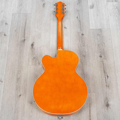 Gretsch G6120T-59 Vintage Select '59 Chet Atkins Guitar, Vintage Orange Stain image 6