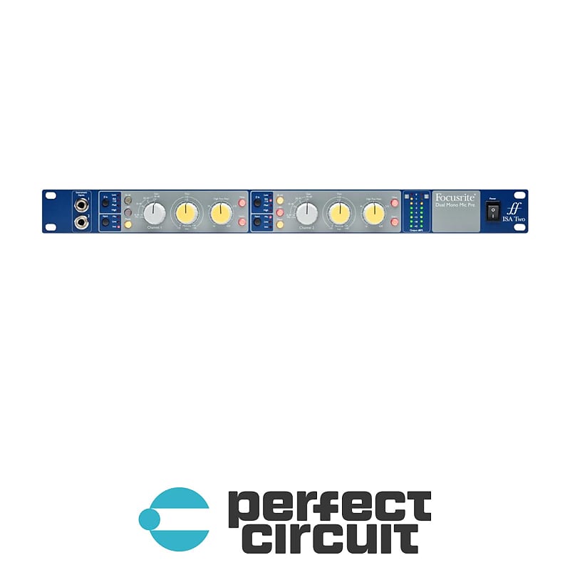 Focusrite ISA Two 2Channel Microphone Preamp [DEMO] Reverb