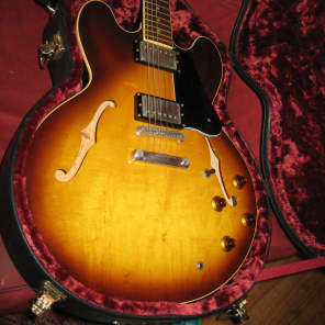 History ZSA-CFS LBS 2003 Honey Burst Gibson ES-335 Style MIJ 