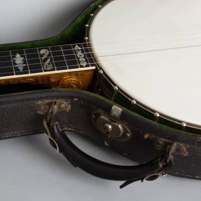 Fairbanks  Whyte Laydie # 7 5 String Banjo (1907), ser. #24019, original black hard shell case. image 16