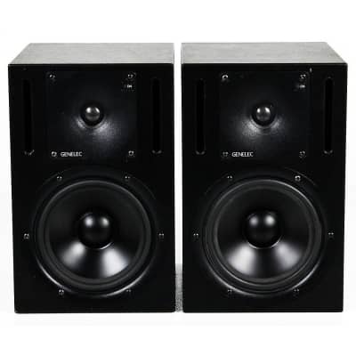 GENELEC 1030A パワードモニタースピーカー GENELEC 1030A Studio Monitor Speaker Pair set of 2 Black
