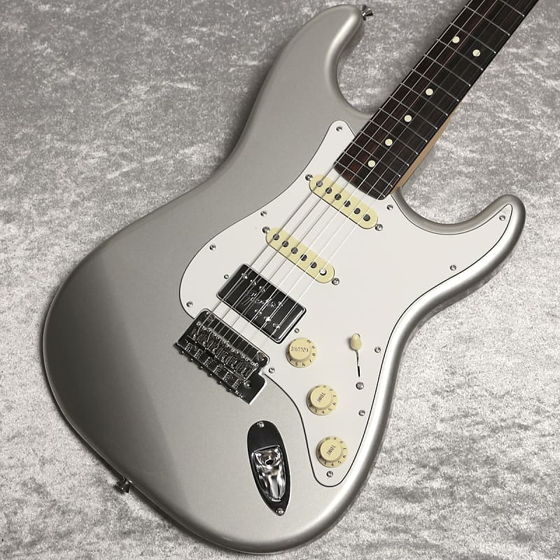 Fender MIJ Hybrid II Stratocaster HSS Limited Run Inca Silver [SN  JD221015803] [07/02]