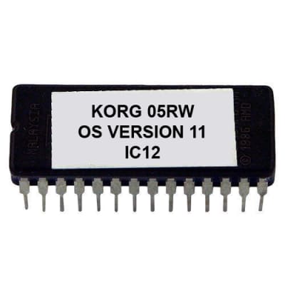 Korg 05R/W - Version 11 Firmware Upgrade Update Eprom 05RW Rom Chip Ic Rom
