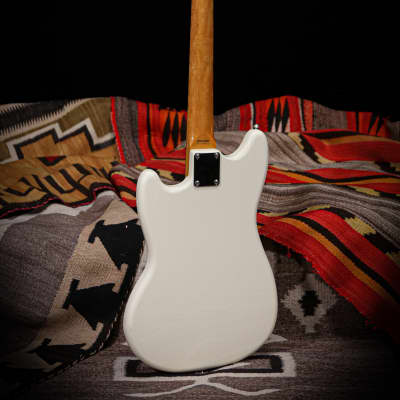 2007 Fender Mustang MIJ "Olympic White" image 3