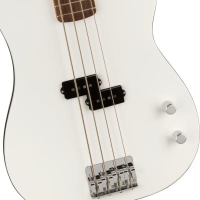 Fender Aerodyne Special Precision Bass Guitar, Bright White image 4