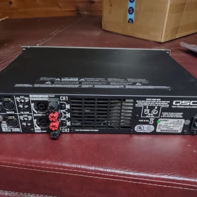 QSC PLX3102 PLX2 Series Compact Rack-Mounted Power Amp 2010s - Silver image 2