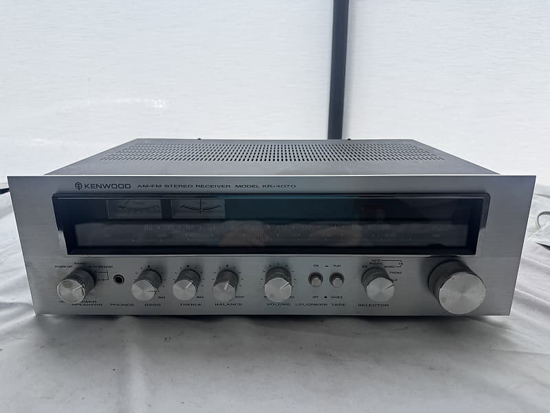 Vintage Kenwood KR-4070 AM/FM Receiver - WORKS GREAT  			