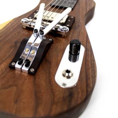 Peters palm lever steel (pedal steel sound) lap steel | boutique handmade guitar (like multibender) image 8