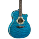 Luna Fauna Series Dragonfly Quilted Maple Cutaway Acoustic-Electric, FAU DF QM, New, Free Shipping