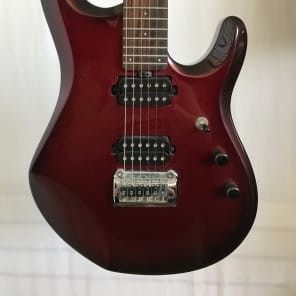 Olp by Musicman JP Sparkle Red Burst John Petrucci Sterling image 2