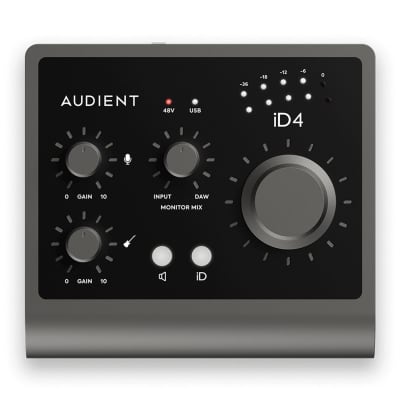 Audient ID4 MKII USB Audio Interface Bundle with Samson SR350 Headphones image 3