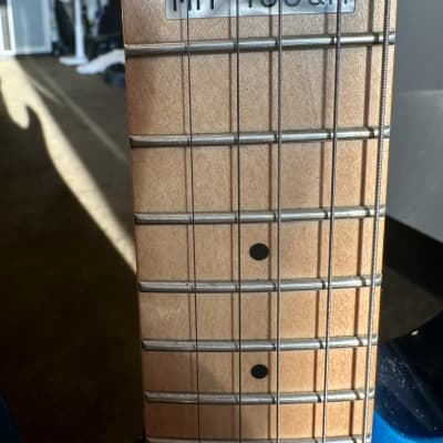 ESP LTD MH-103 QM - 2016, See Thru Blue, Left Handed image 17