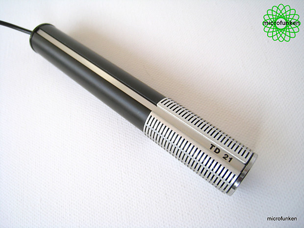 TELEFUNKEN TD21 Vintage dynamic microphone TD 21 60's | Reverb