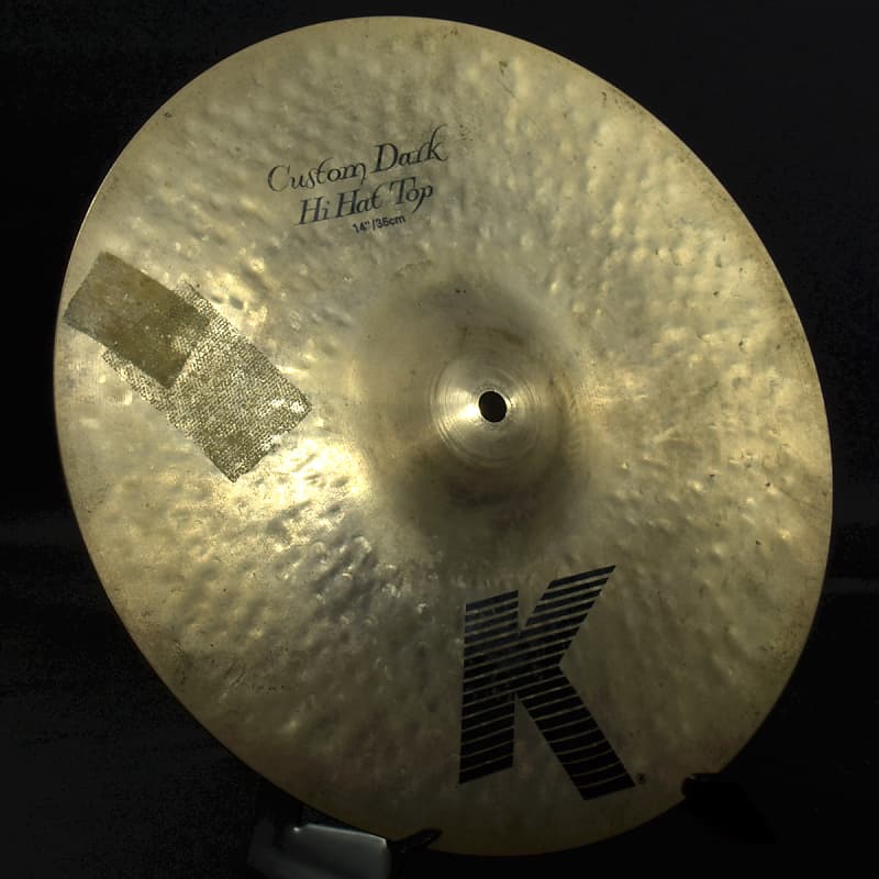 ZILDJIAN Zildjian K.CUSTOM 14 DARK HIHATS TOP&BOTTOM [SN IH 1517