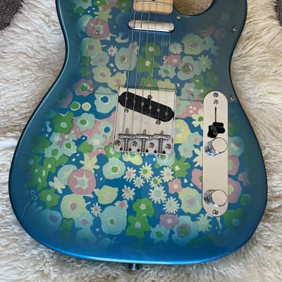Fender 2008 Made in Japan Blue Flower Telecaster with case