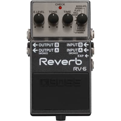 BOSS RV6 Digital Reverb Pedal for sale