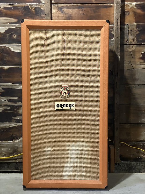 Orange 8x10 guitar cab 1973 | Reverb