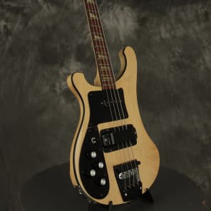 1986 Rickenbacker 4003 Bass LEFT-HANDED Mapleglo LH BT Black Trim + Hardware image 9