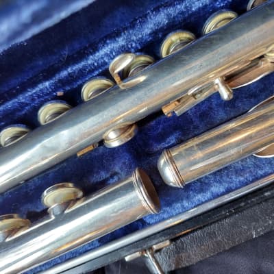 Armstrong Model 103 Open-Hole C-Foot flute, USA image 2