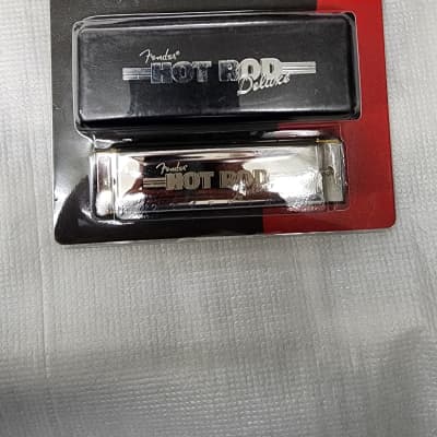 Fender 099-0708-003 Hot Rod Deluxe Harmonica - Key of A 2010s - Silver image 1