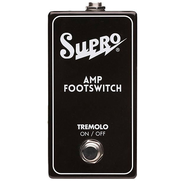 Supro - SF1 - Single Footswitch -Tremolo on/off image 1