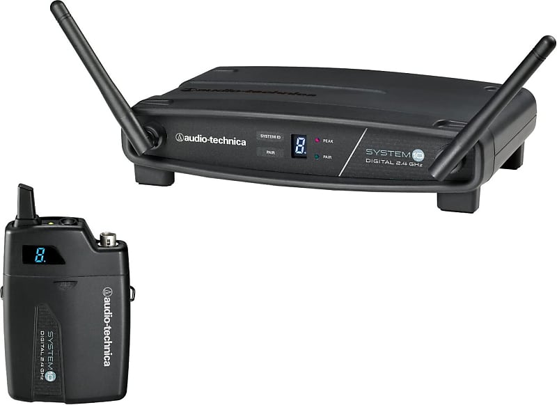 Audio Technica ATW-1101 System 10 Digital Wireless Bodypack Microphone System image 1