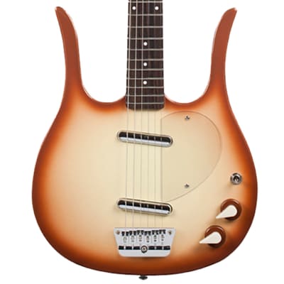 Danelectro Longhorn Electric Guitar - Copper Burst image 3