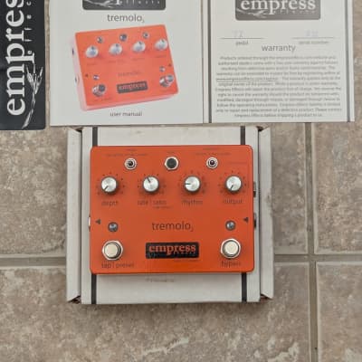 Reverb.com listing, price, conditions, and images for empress-tremolo2
