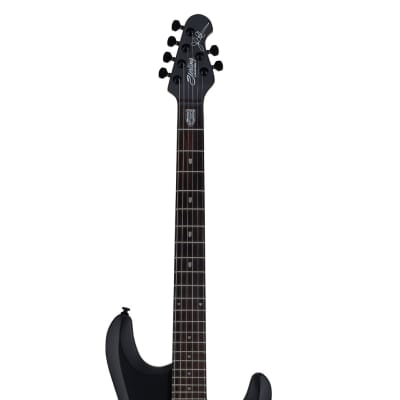 Sterling by Music Man JP60-SBK JP Electric Guitar - Stealth Black image 9