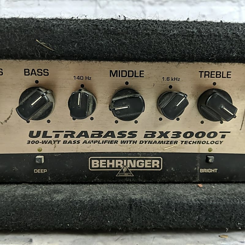 Behringer BX3000 T Bass Head | Reverb