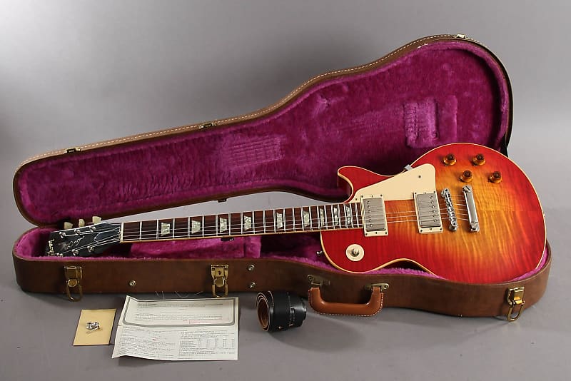 Gibson Les Paul Leo's Music Reissue Highly Flamed Sunburst 1982 image 1