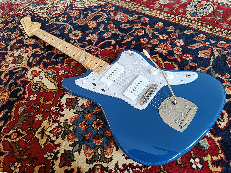 Fender MIJ Hybrid '60s Jazzmaster 2019 - Indigo | Reverb