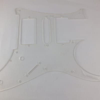 Transparent Clear Scratch Plate Pickguard for Ibanez JEM or RG Made in Japan electric guitar