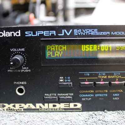 Roland Super JV-1080 Sound Module (Rack Mount)