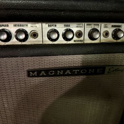 Vintage Magnatone Estey MP-3 Pro Series 2-Channel 38-Watt 2x12" Guitar Tube Amp Combo image 4