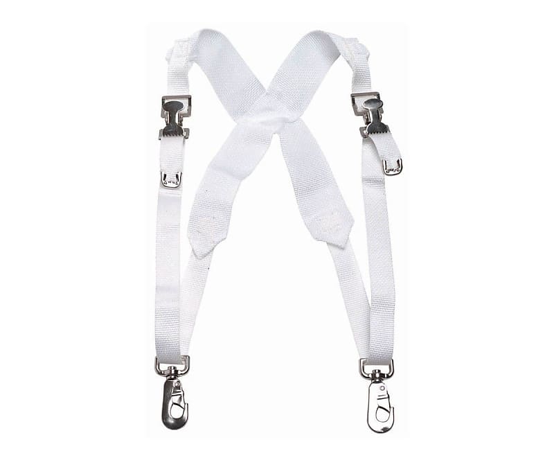 Belmont Bass Drum Harness bed White Reverb