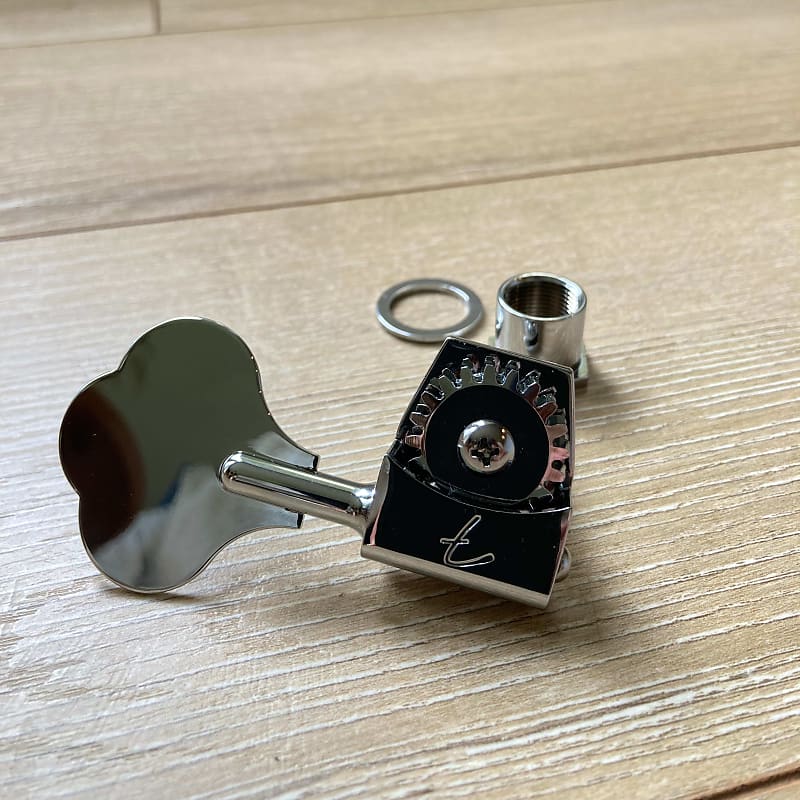 Fender Deluxe F Stamp Bass Tuning Machine Chrome Reverb