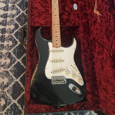 Fender Dale Wilson Masterbuild 69 relic Voodoo Stratocaster 2019 - Black relic for sale