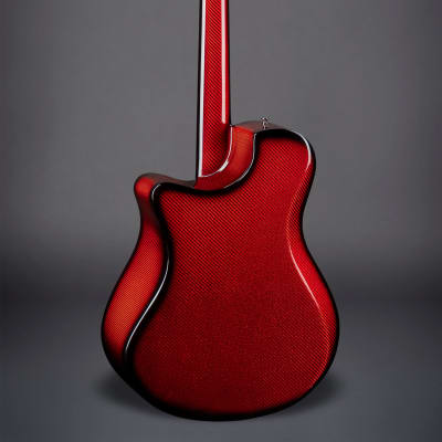 Emerald X10 | Carbon Fiber Hybrid Acoustic/Electric Guitar image 3