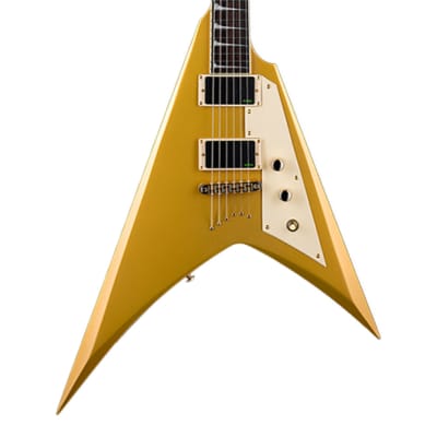 ESP LTD KH-V Kirk Hammett Signature Guitar - Metallic Gold image 3
