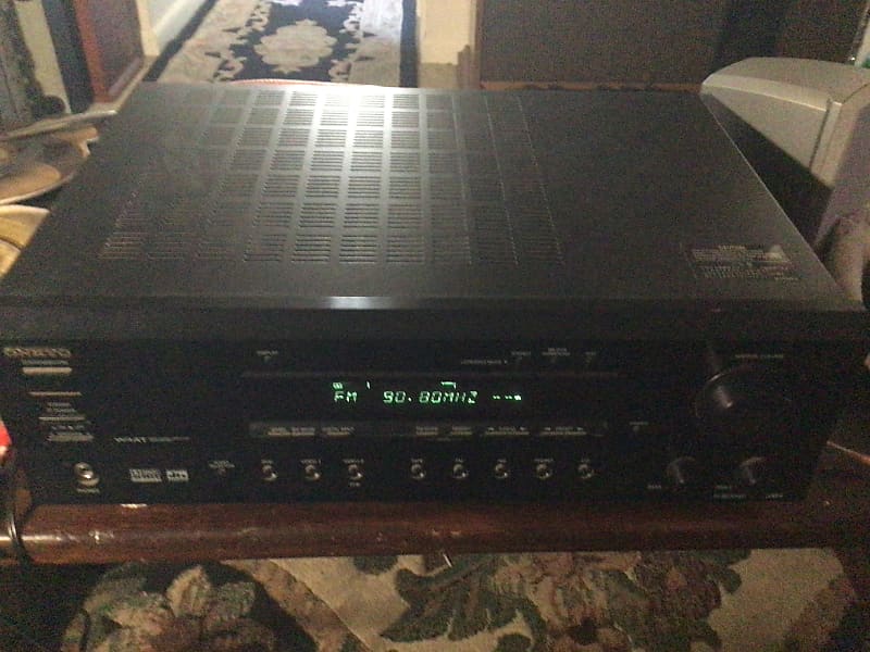 Onkyo Tx-ds494 Vintage 80s Black Stereo Surround Sound 