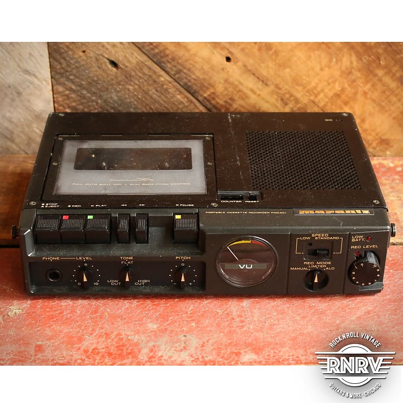 Marantz PMD201 Portable Cassette Recorder Reverb