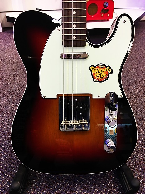 ファッション通販 安い Vibe Classic Squier Telecaster Reverb | Sunburst 3-Color 2013 ギター